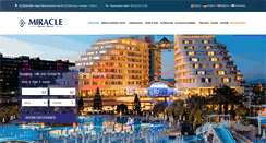 Desktop Screenshot of miracleotel.com
